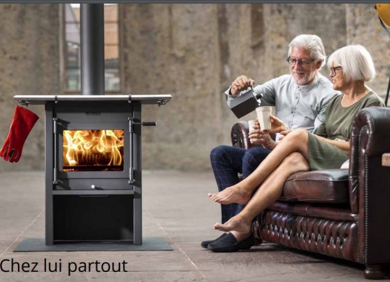 Poêles à bois JACOBUS importé des  Pays-Bas disponible sur Tulette