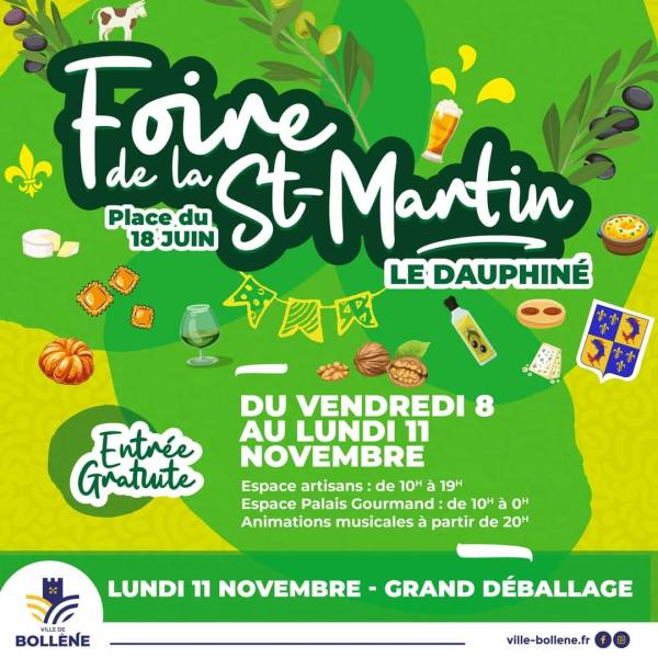 Foire de la Saint-Martin à Bollène 