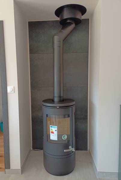 Morsø Série 7800 installation sur Donzère