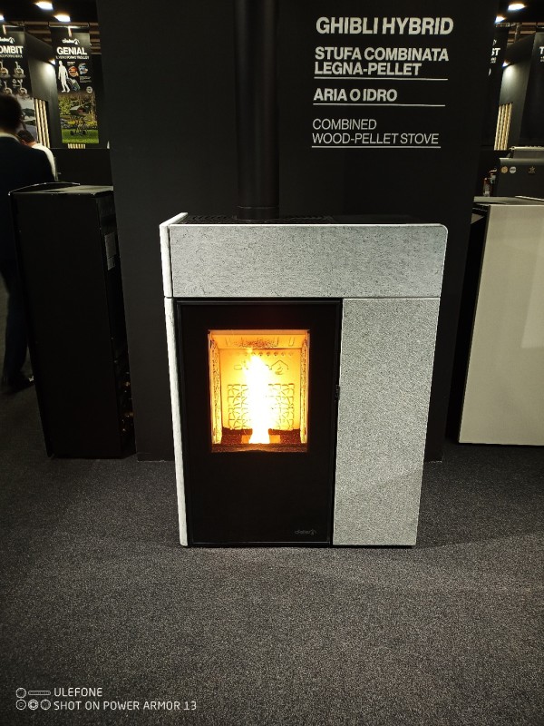 Poêle à granule Dielle Hybrid