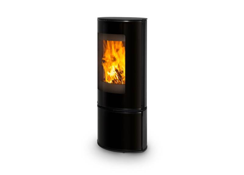 AMBI FIRE 7.6KW forme elliptique poele à bois élégant 