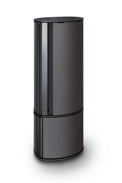 AMBI FIRE 7.6KW forme elliptique poele à bois élégant profil