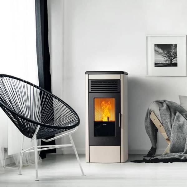 Poêle a granulé et pellet de chez klover aura 80